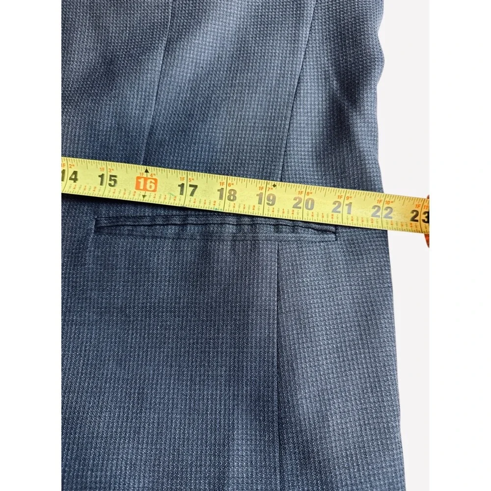 Vintage Christian Dior Monsieur Wool Tailored Blazer Gray Men's Sport Coat